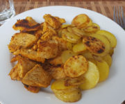 Bratkartoffeln mit Pute auf Kochen-verstehen.de