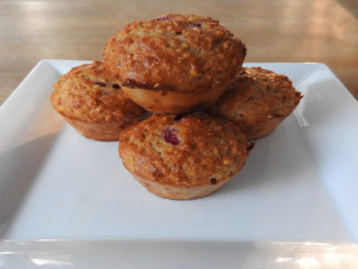 Protein-Muffins mit Himbeerfüllung auf Kochen-verstehen.de