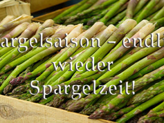 Spargel zur Spargelzeit